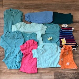 NWT Primary Organic Cotton Baby Clothes Bundle
